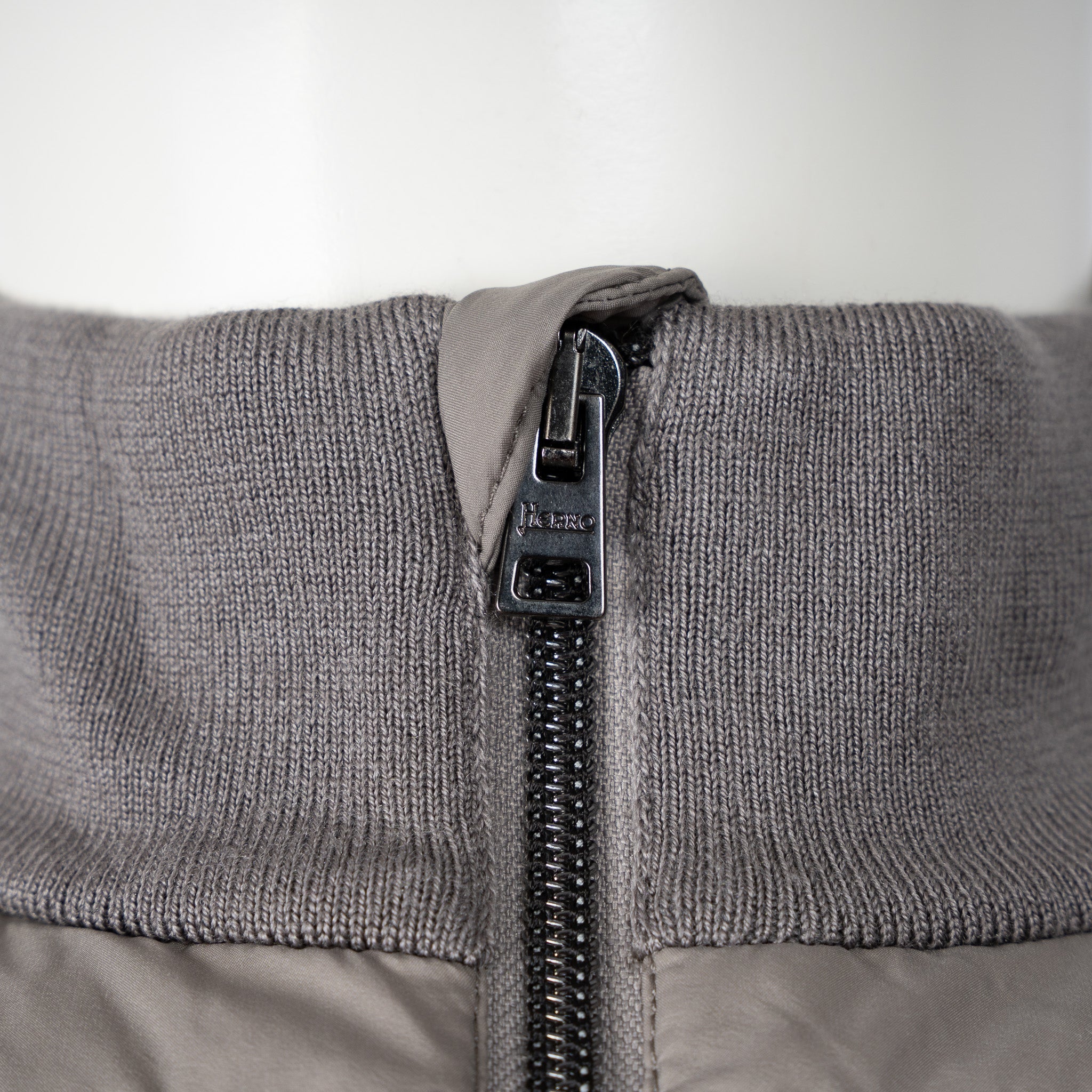 Herno Hybride Jack Taupe | Wool & Silk