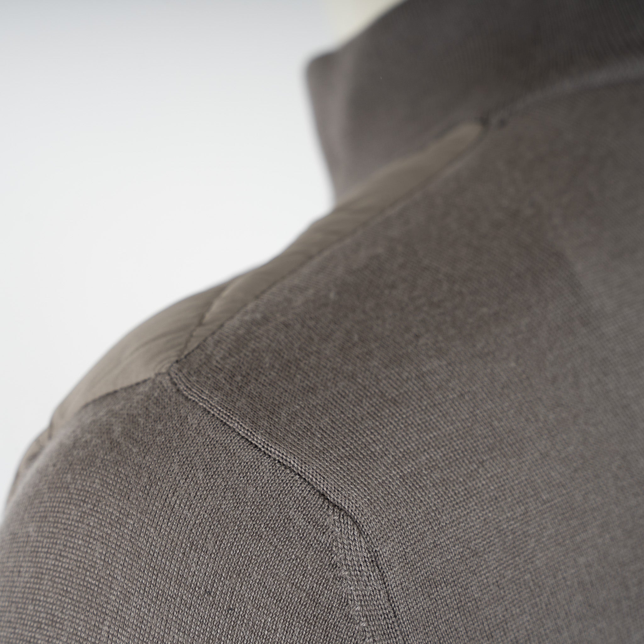 Herno Hybride Jack Taupe | Wool & Silk