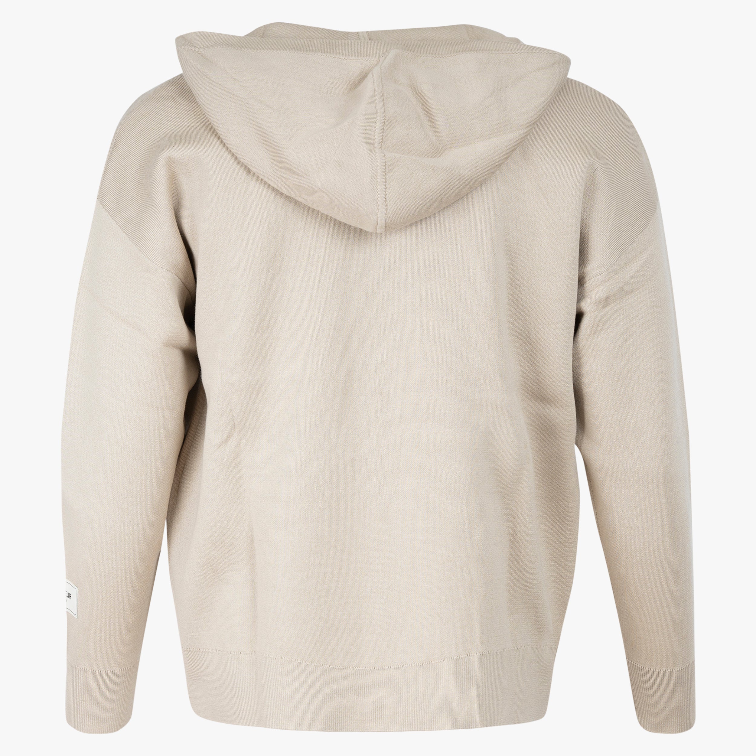 Flaneur Vest Beige | Atelier Knit Zip-Up