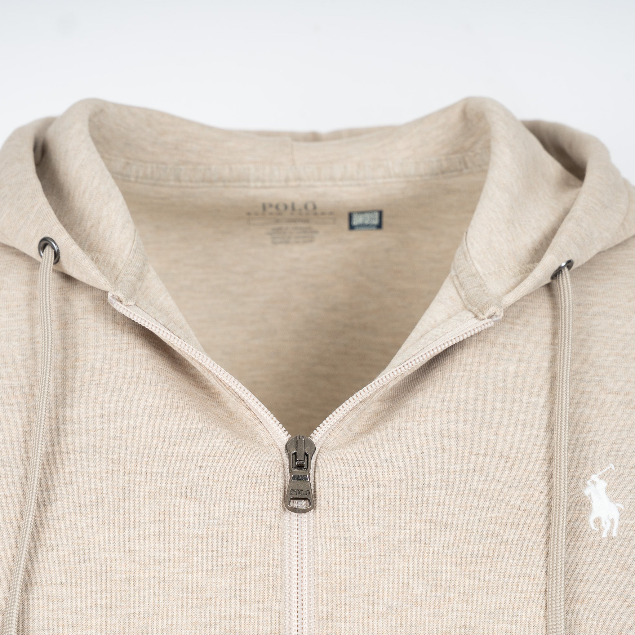 Ralph Lauren Vest Beige | Double-Knit