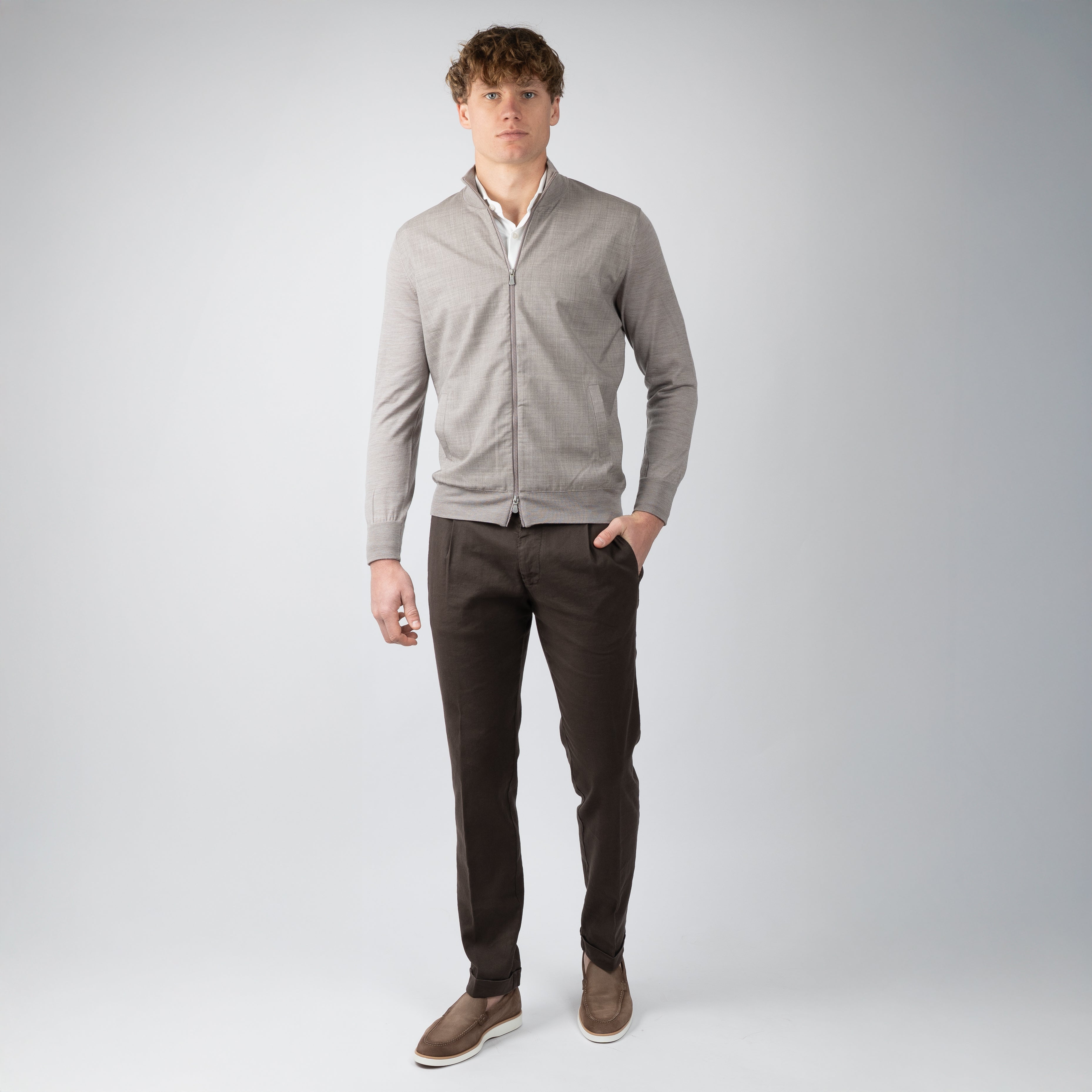 Gran Sasso Vest Taupe