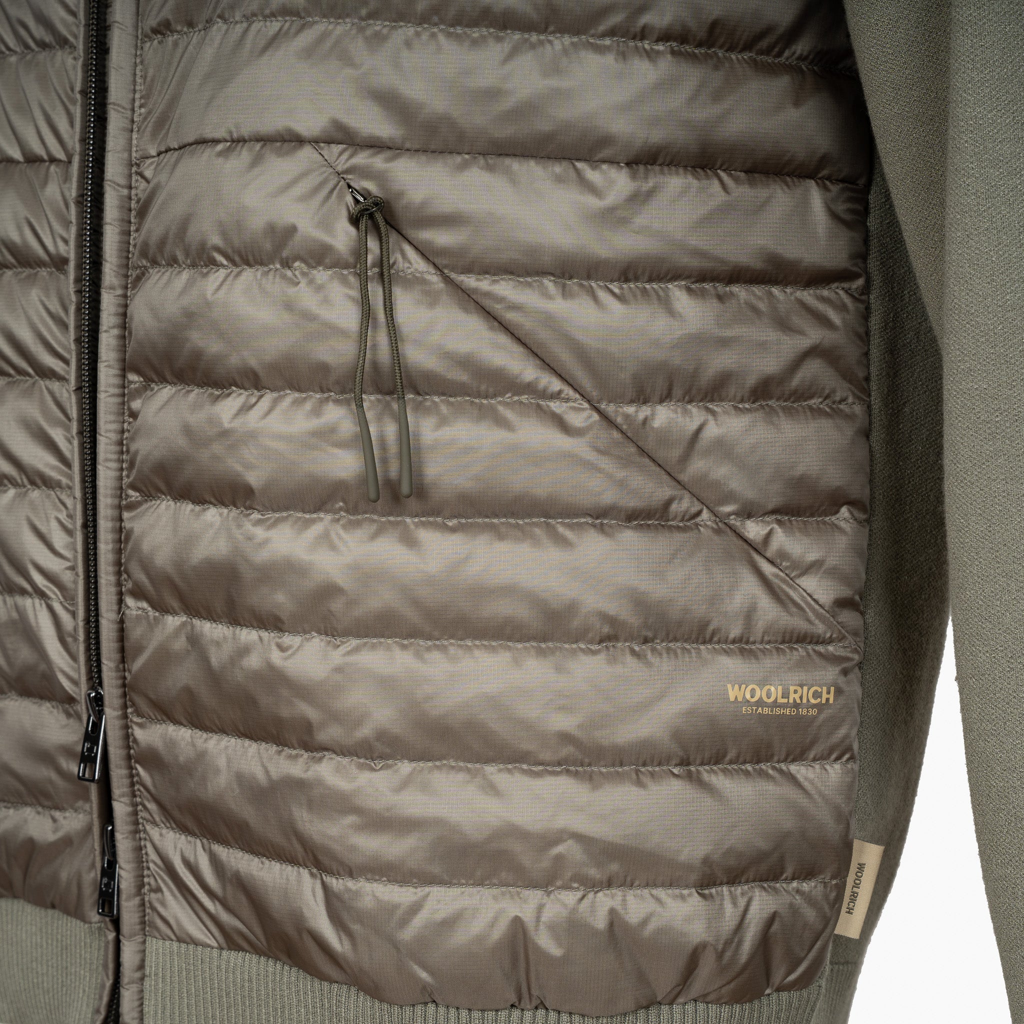 Woolrich Hybride Jack Groen | Allen