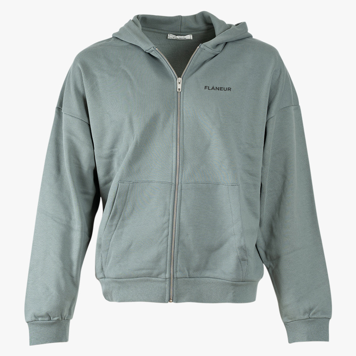 Flaneur Vest groen | Logo