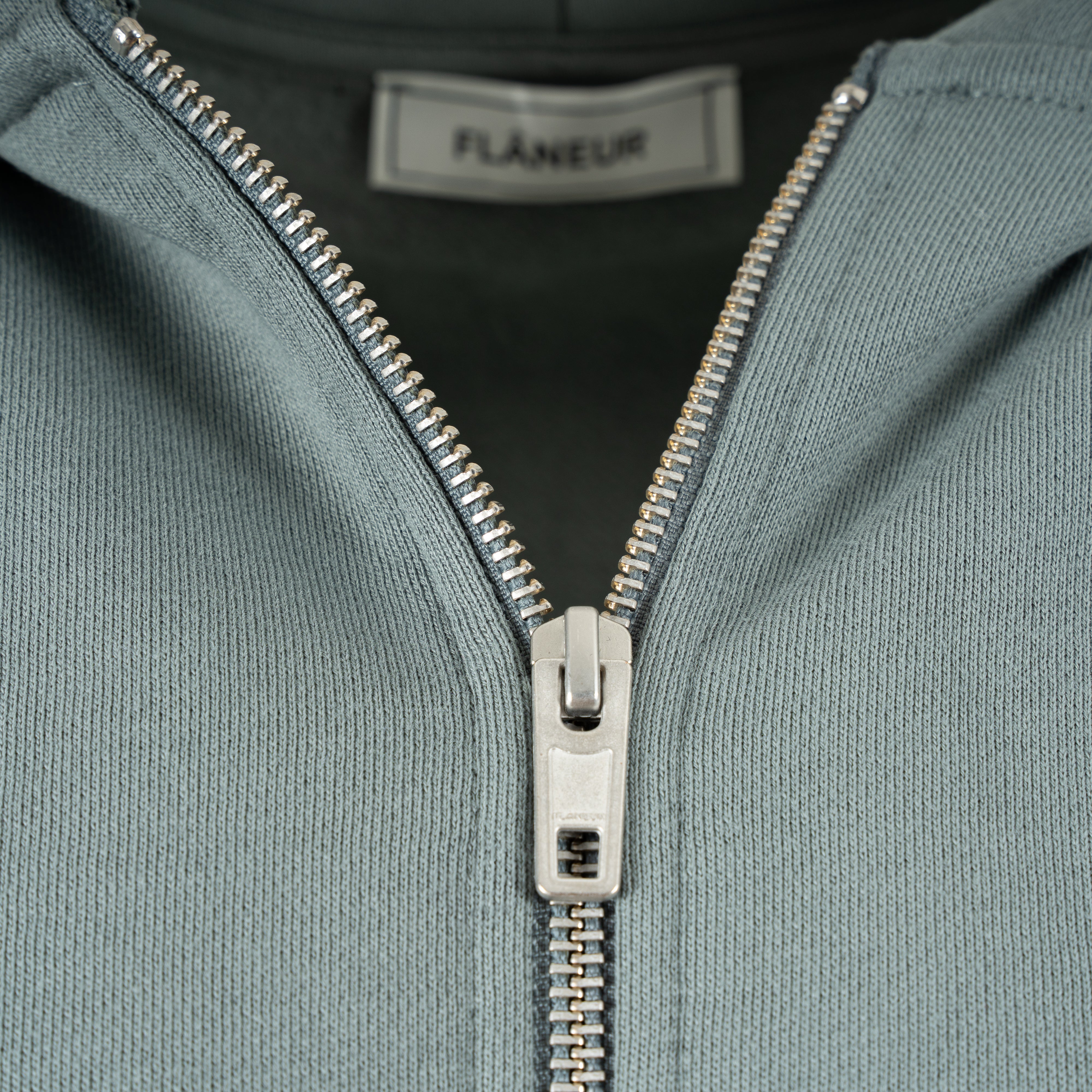 Flaneur Vest groen | Logo