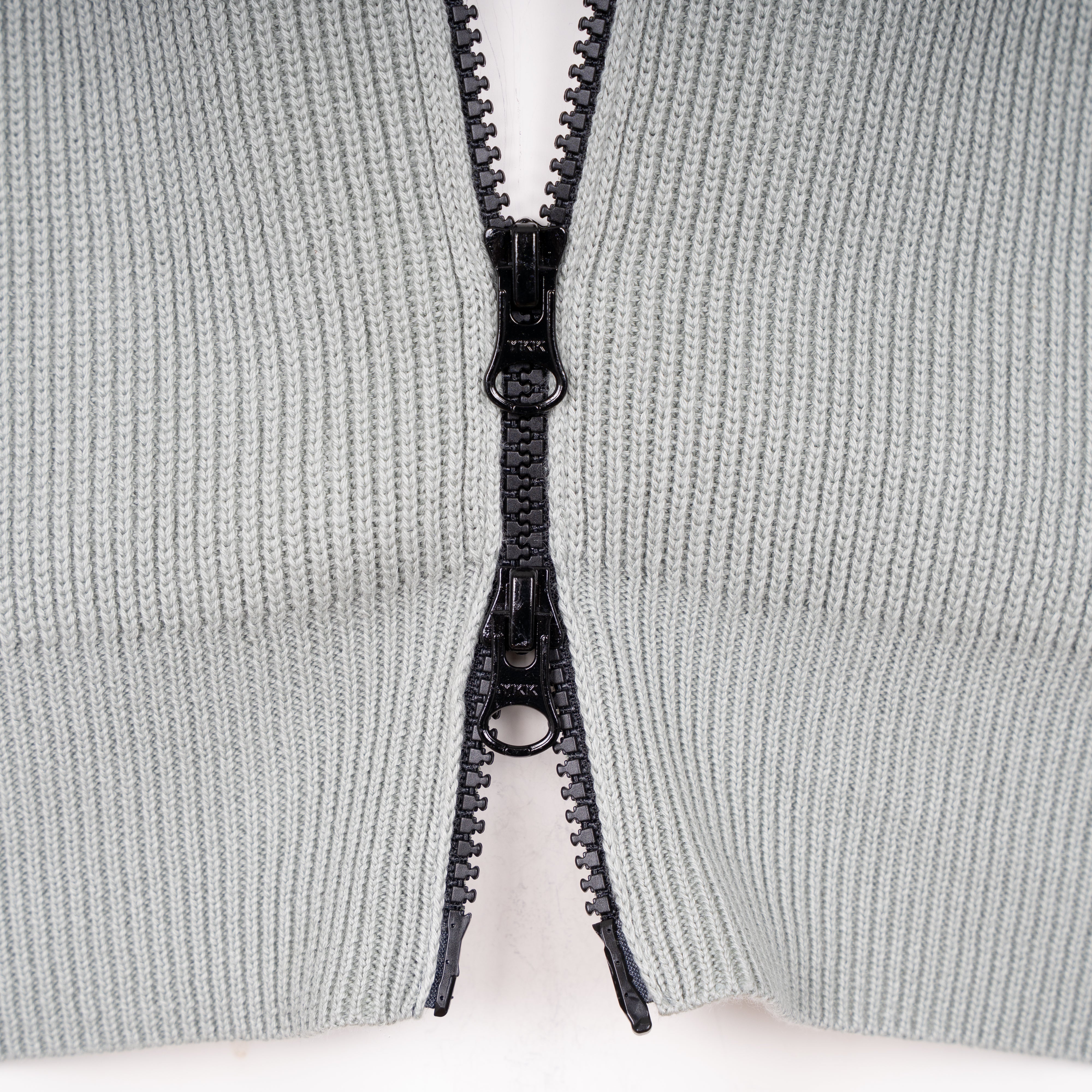 Stone Island Gebreid Vest Lichtgroen | Soft Organic Cotton