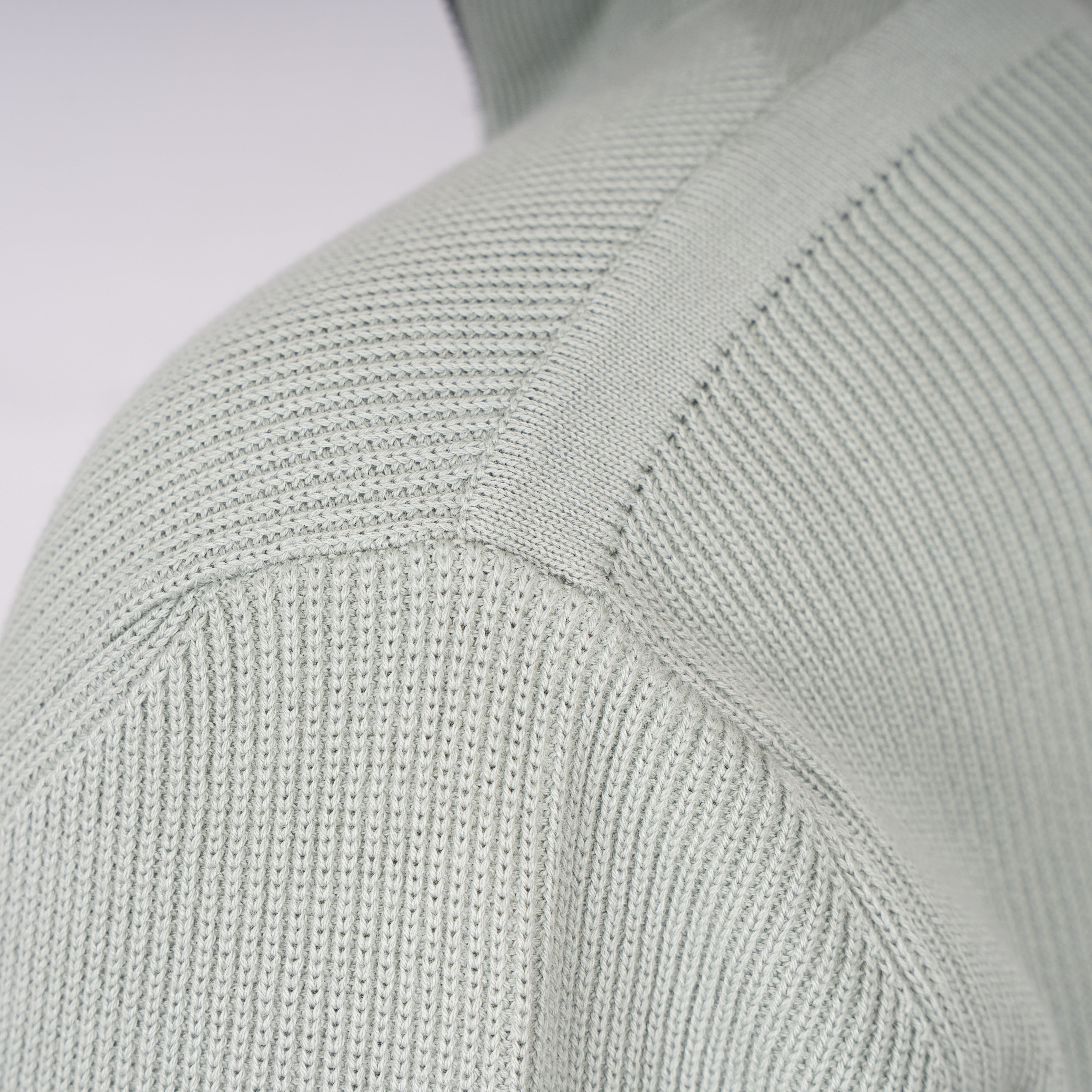 Stone Island Gebreid Vest Lichtgroen | Soft Organic Cotton