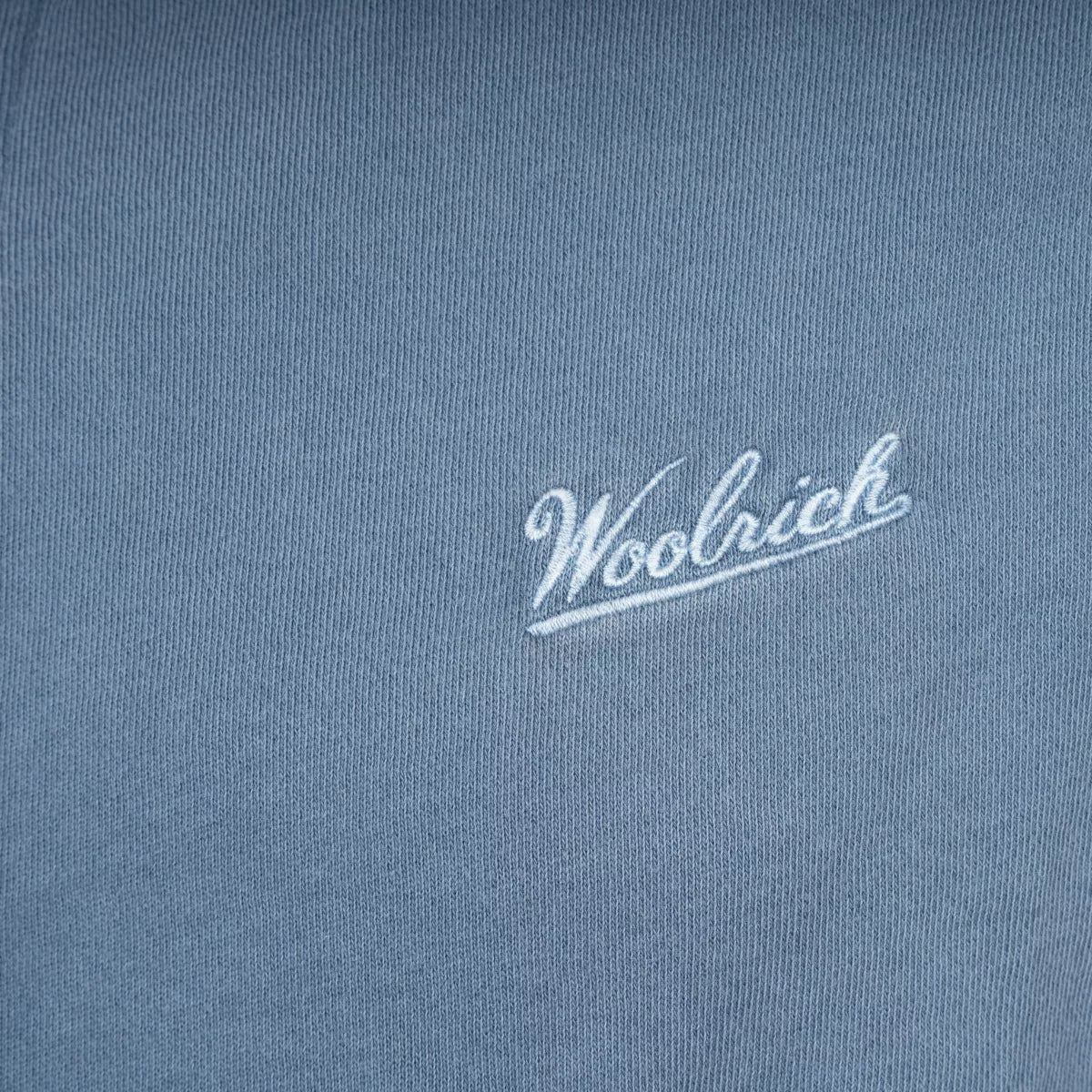 Woolrich Vest Blauw | Garment-Dyed Full Zip