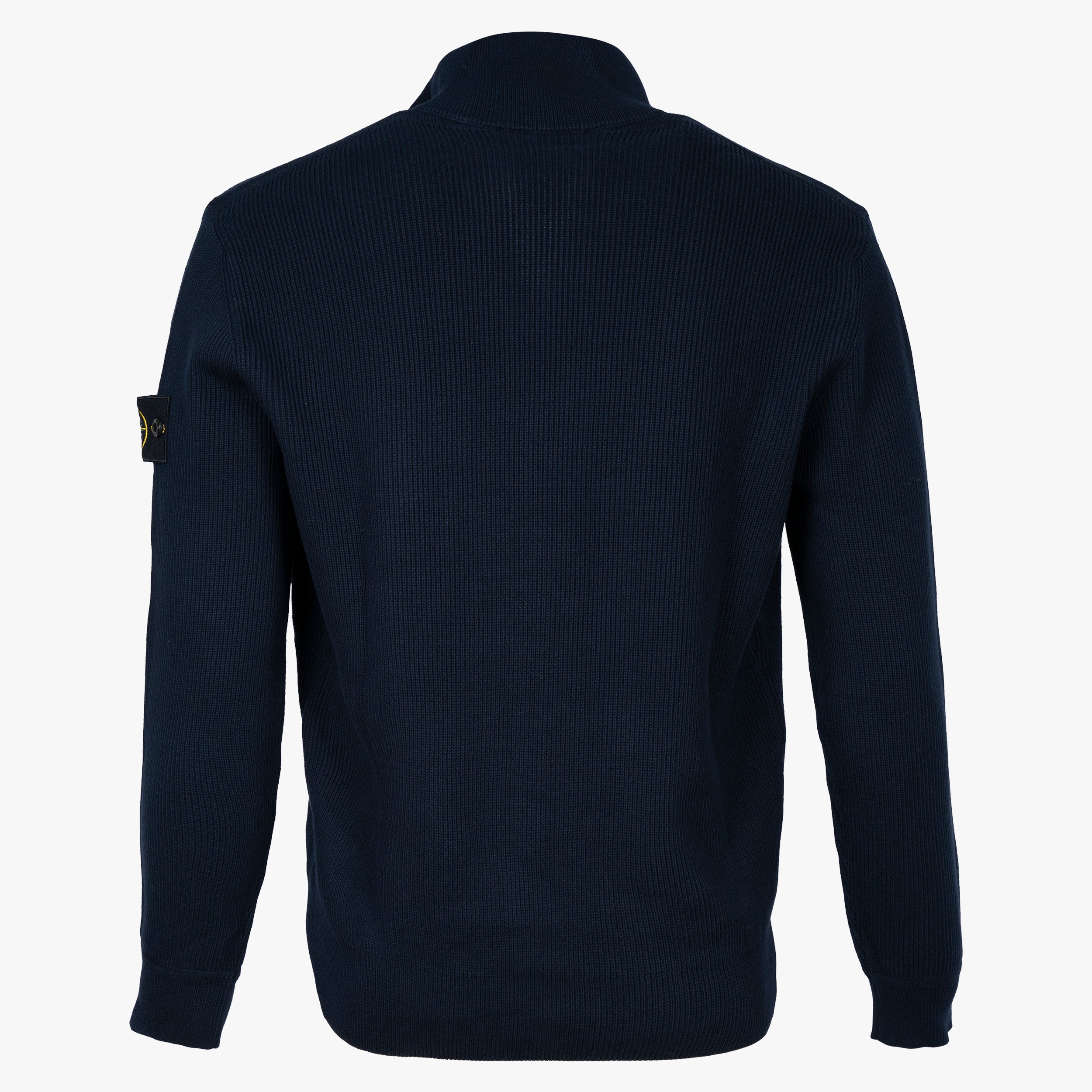 Stone Island Gebreid Vest Donkerblauw | Soft Organic Cotton