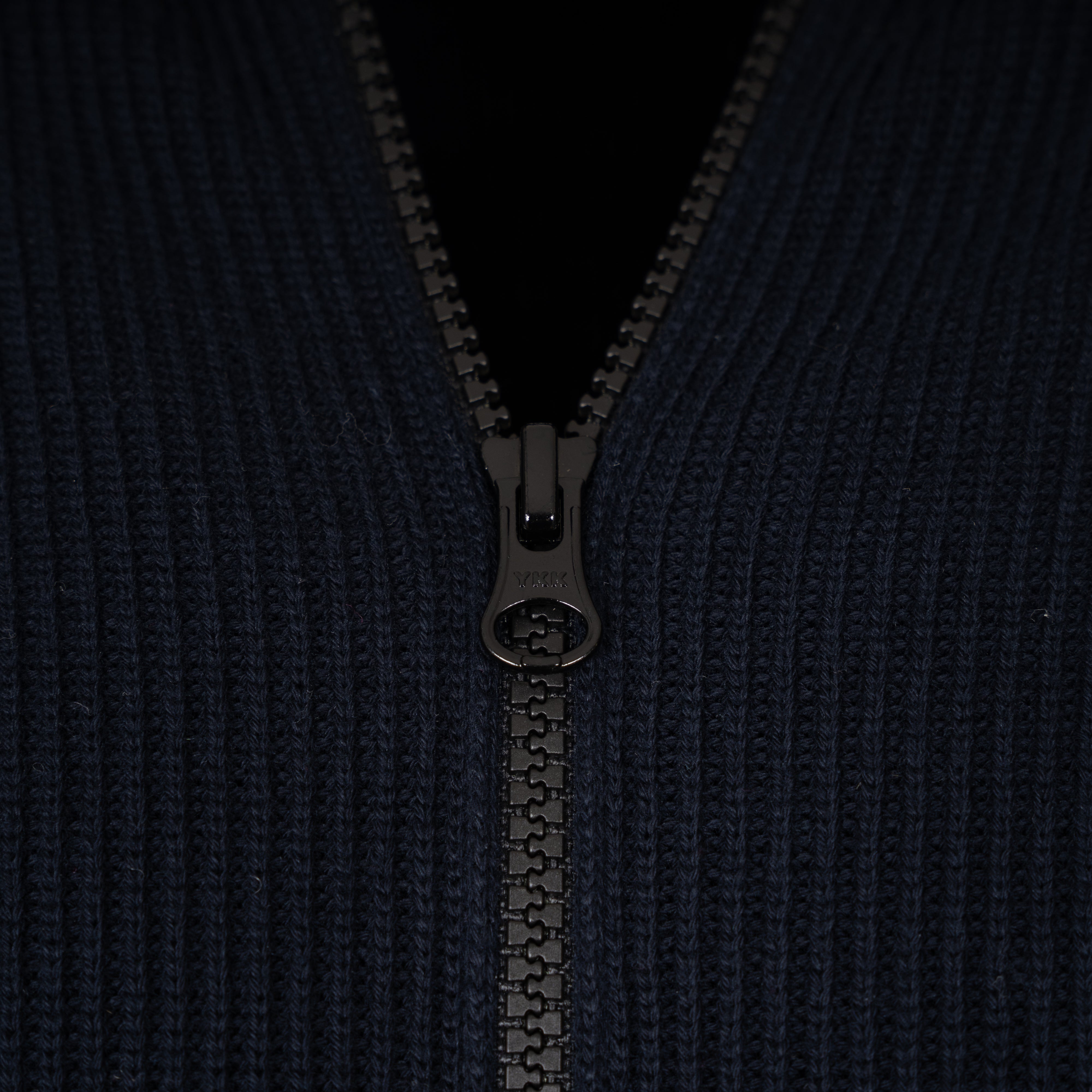 Stone Island Gebreid Vest Donkerblauw | Soft Organic Cotton