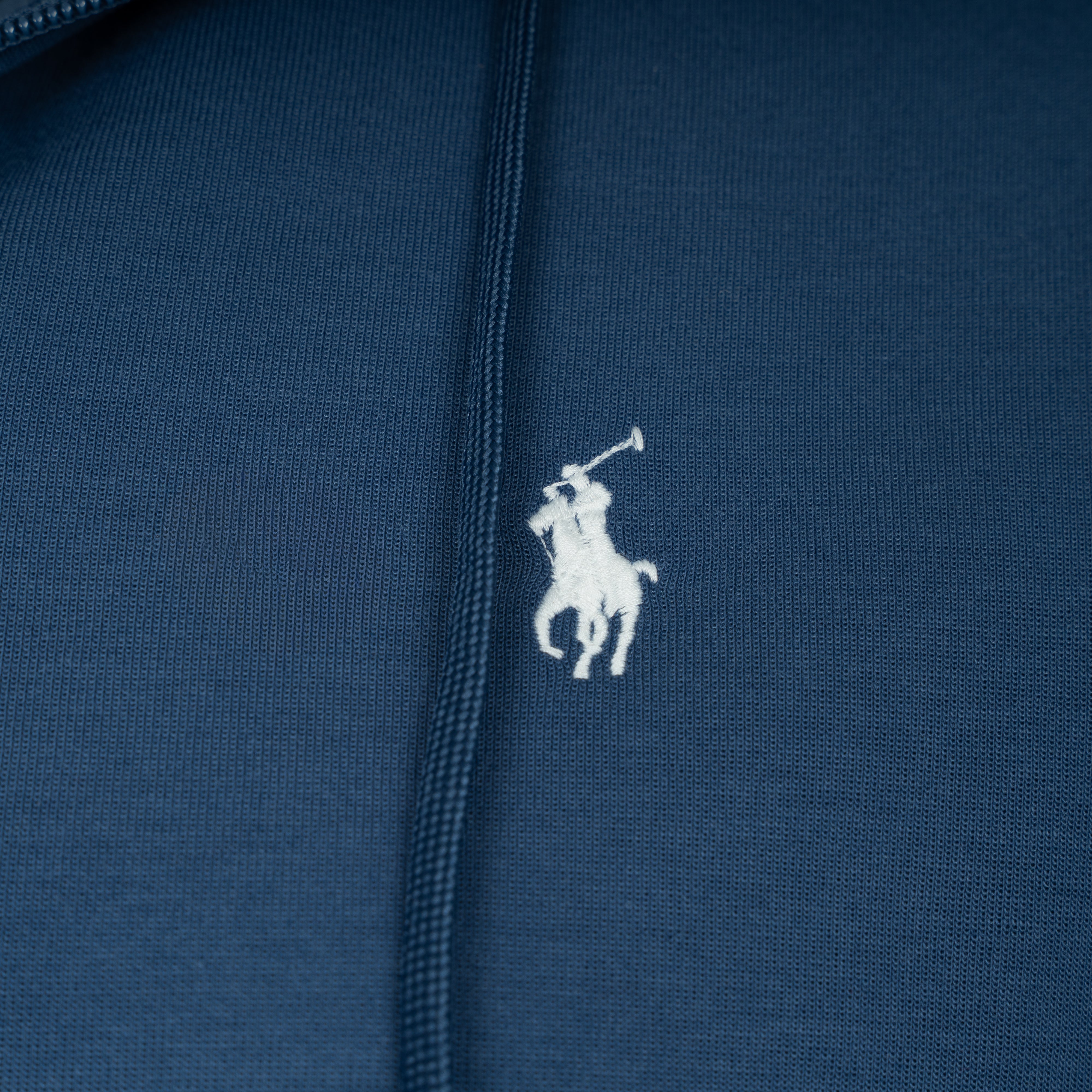 Ralph Lauren Vest Blauw | Double-Knit