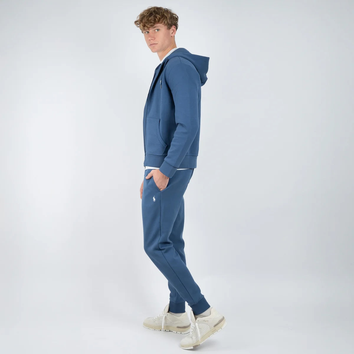 Ralph Lauren Vest Blauw | Double-Knit