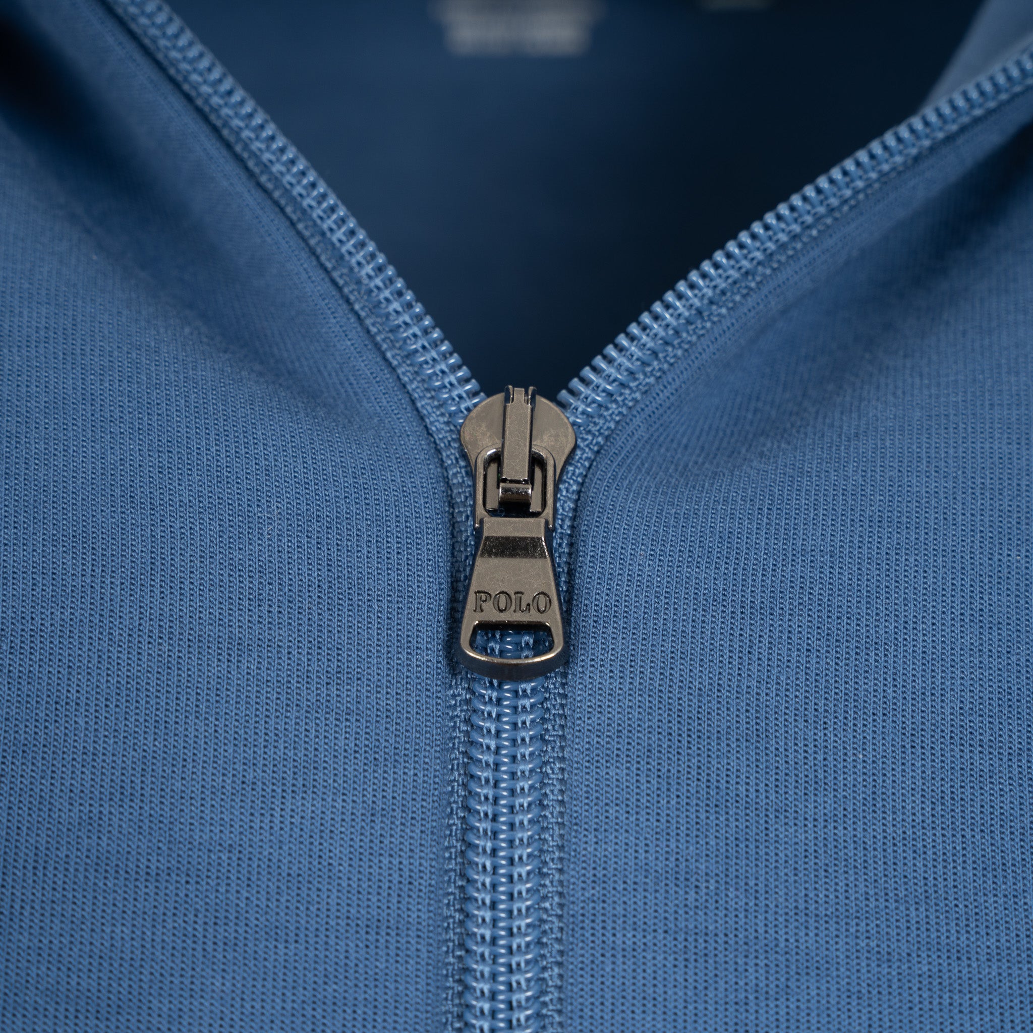 Ralph Lauren Vest Blauw | Double-Knit