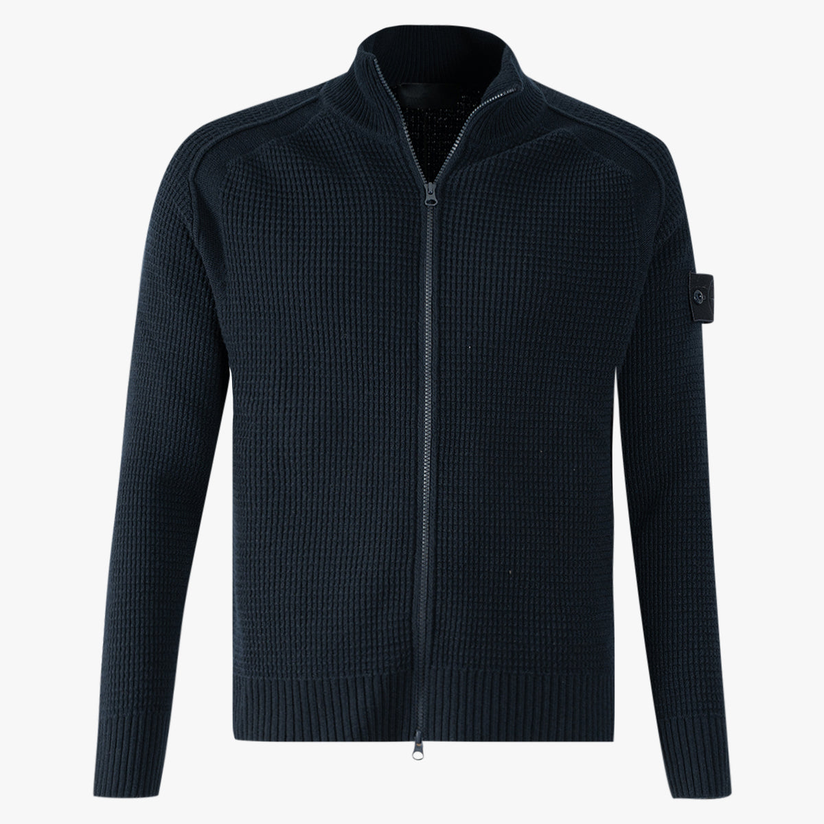 Stone Island Gebreid Vest Donkerblauw | Ghost
