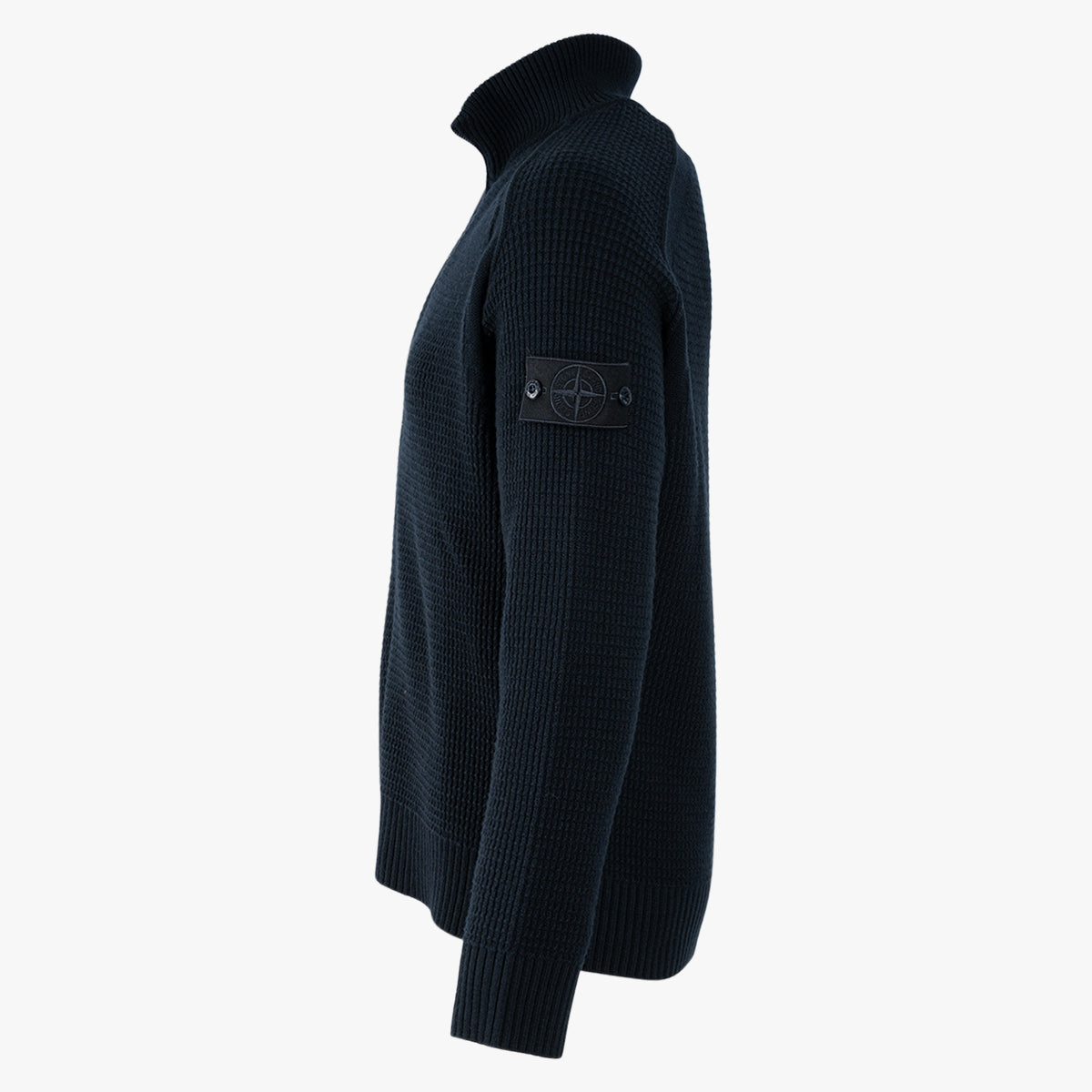 Stone Island Gebreid Vest Donkerblauw | Ghost