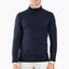 SEVEN DIALS Gebreide Turtleneck Trui Blauw | Emsley