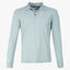 Zanone Polo Lange Mouw Lichtblauw | IceCotton