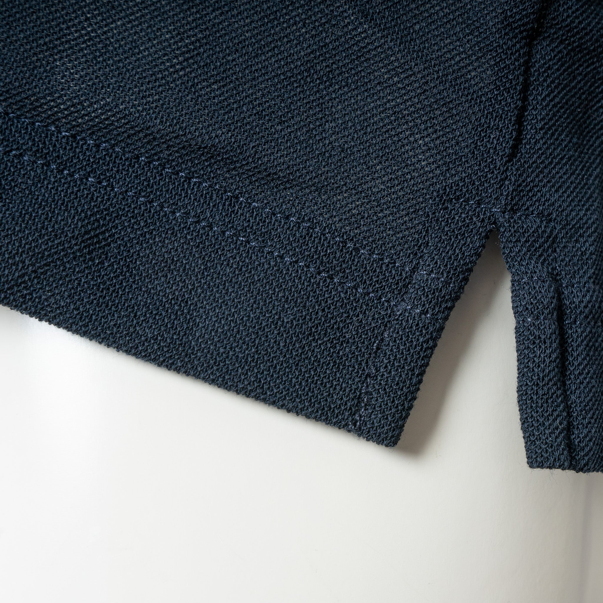 Zanone Polo Lange Mouw Blauw | IceCotton