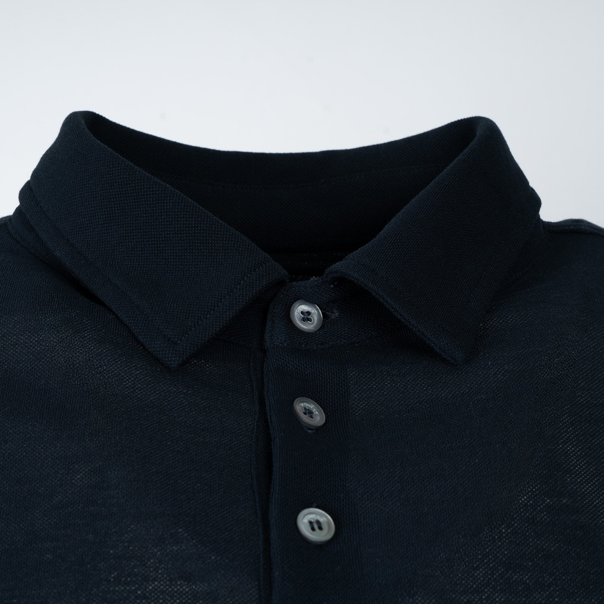 Zanone Polo Lange Mouw Blauw | IceCotton