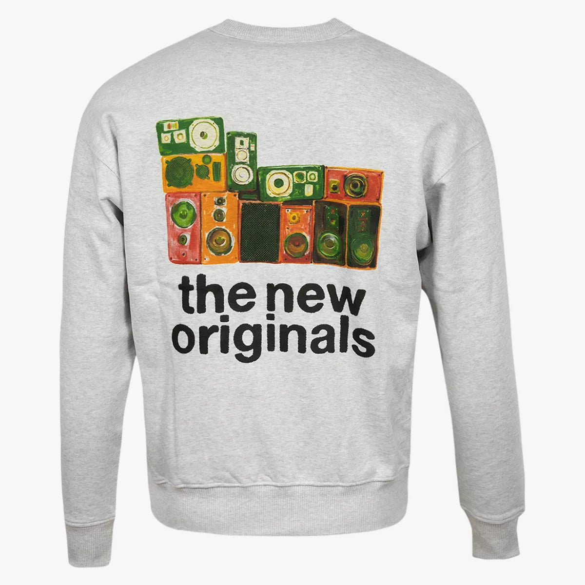 The New Originals Sweater met Backprint | Soundsytem Crewneck