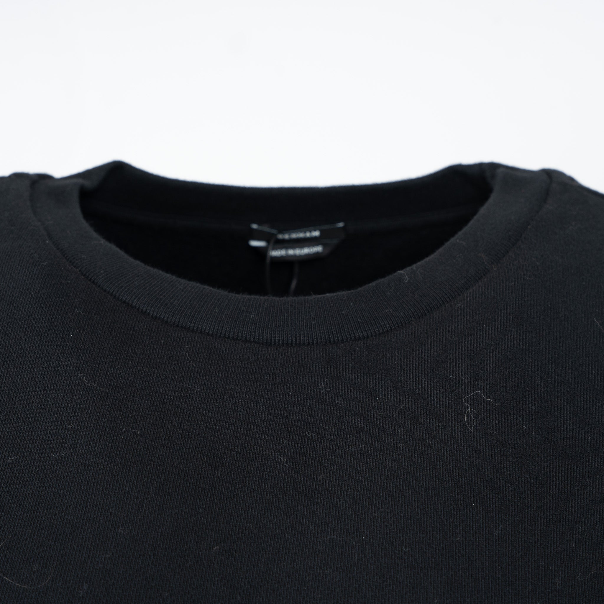 Denham Sweater Zwart | Scissor Crewneck