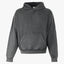 Filling Pieces Hoodie Verwassen Zwart | Boxy Embroidered