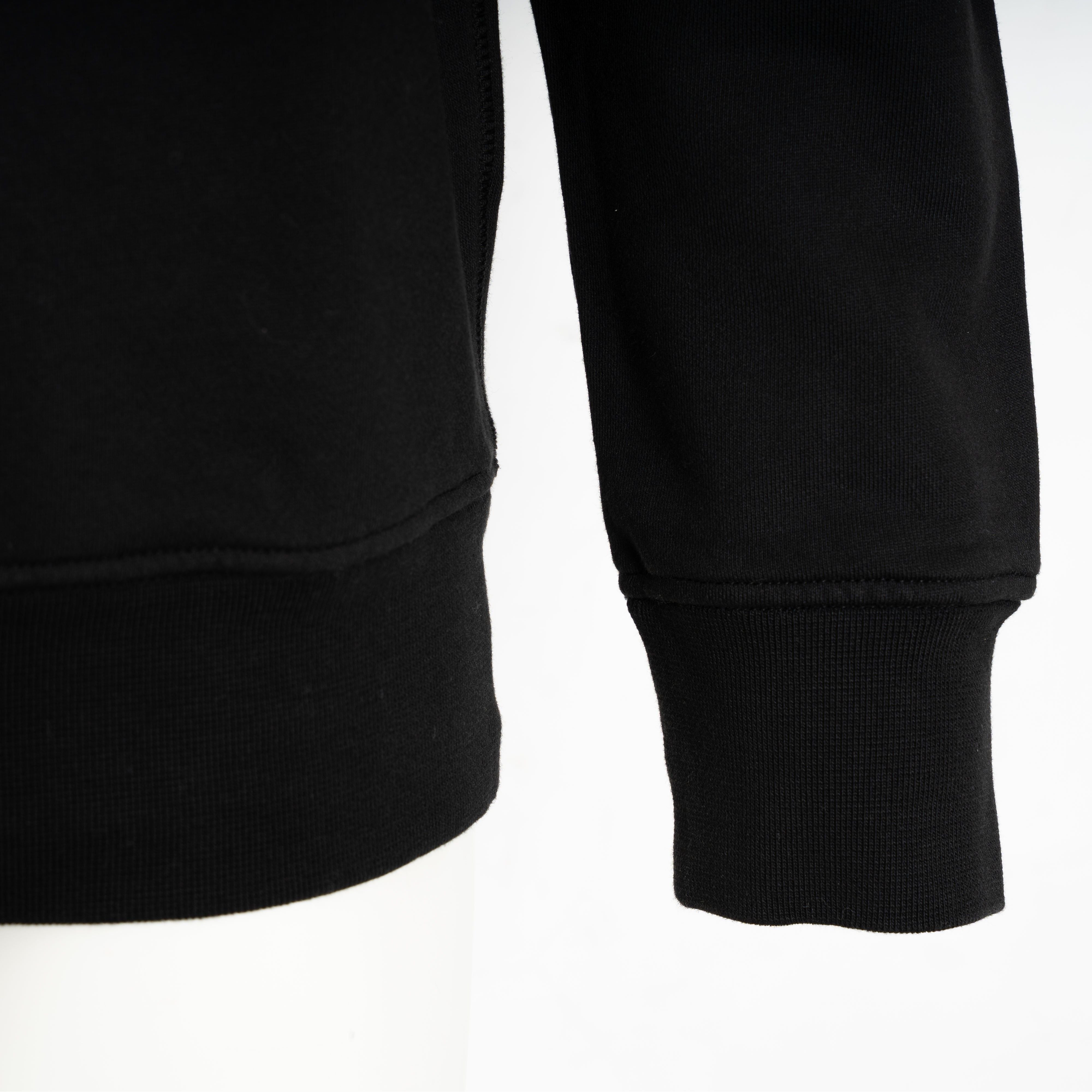 Stone Island Sweater Zwart | Cotton Fleece