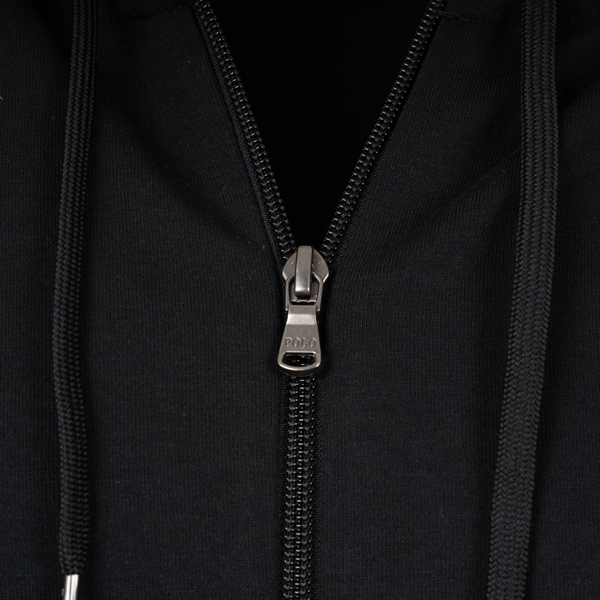 Ralph Lauren Vest Zwart | Double-Knit