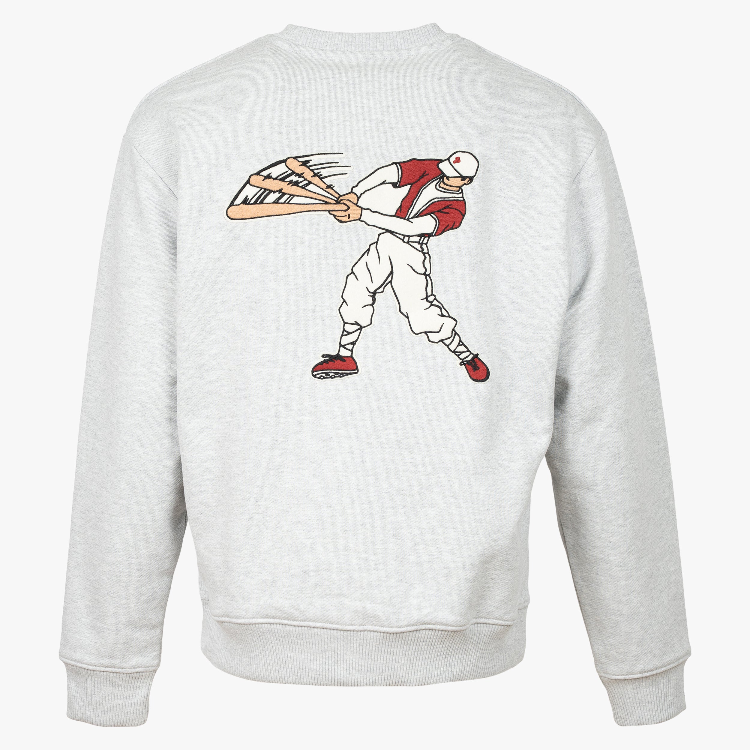 Pal Sporting Goods Sweater Backprint Grijs | At Bat