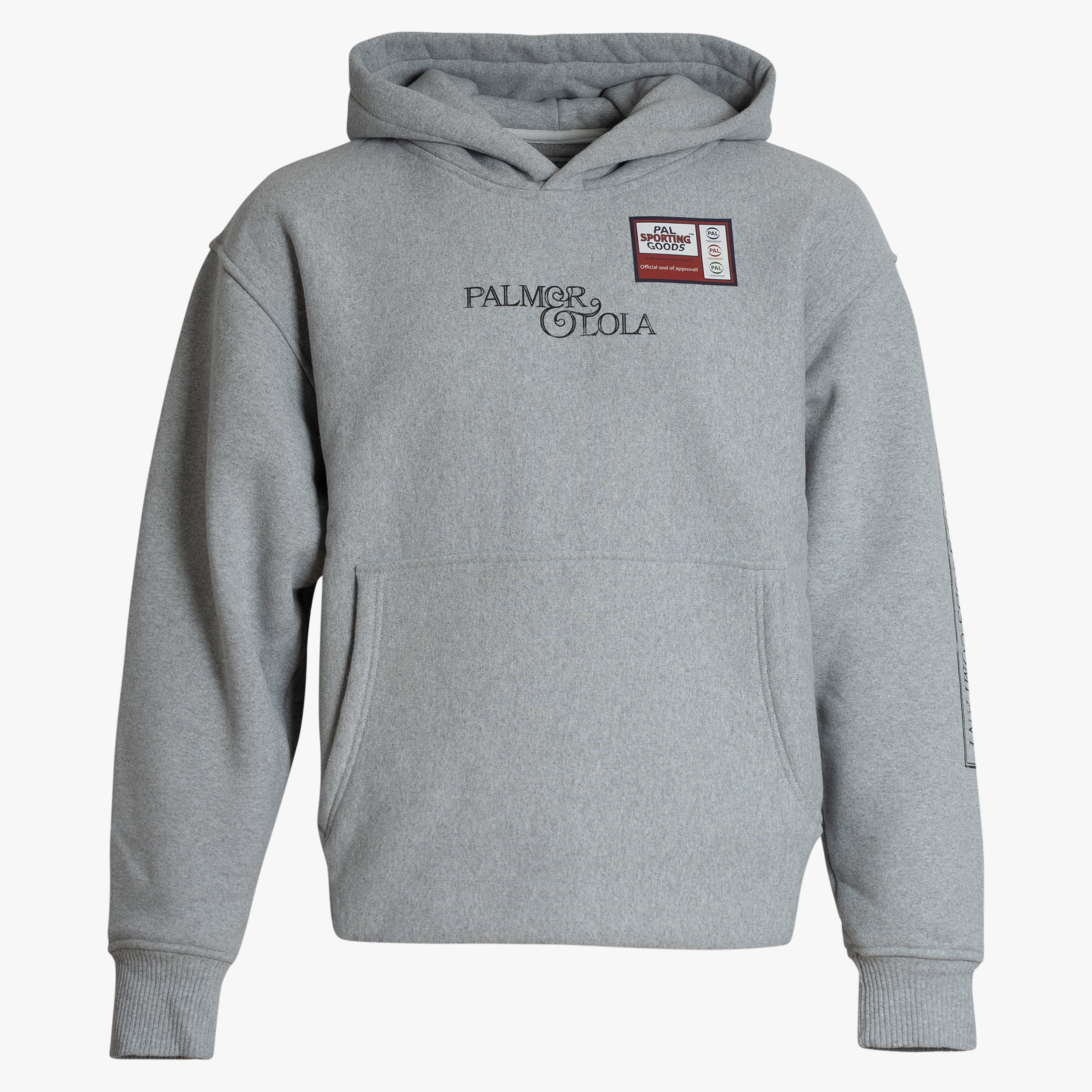 Pal Sporting Goods Hoodie Backprint Grijs | Wolds Hoodie