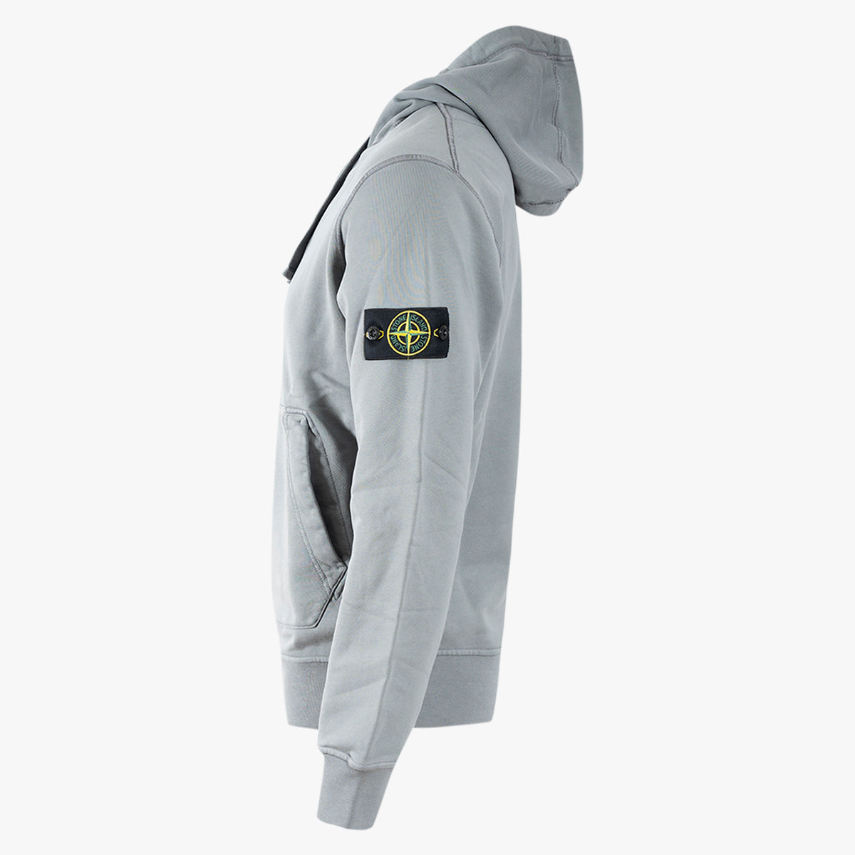 Stone Island Hoodie Grijs | Cotton Fleece