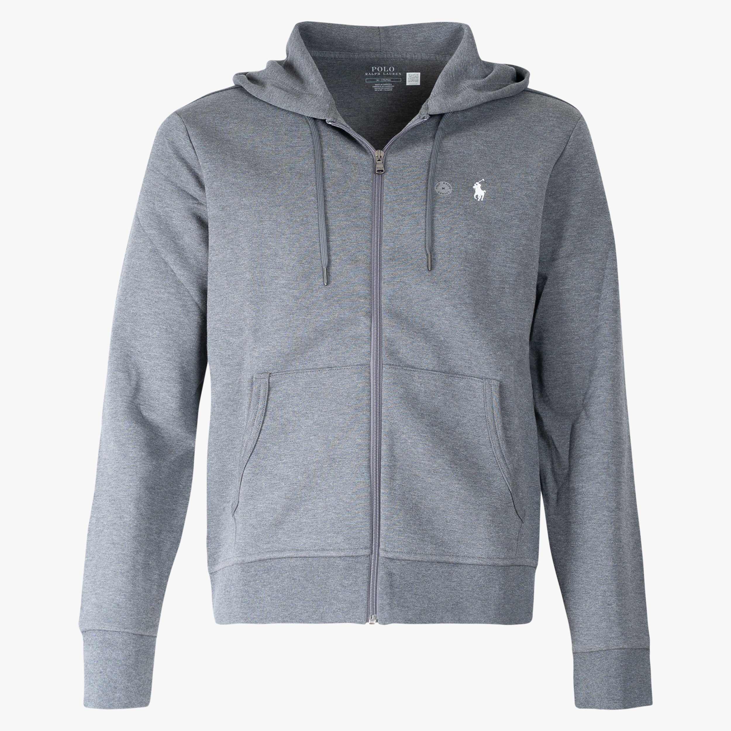 Ralph Lauren Vest Grijs Double-Knit Gentlemen Mode