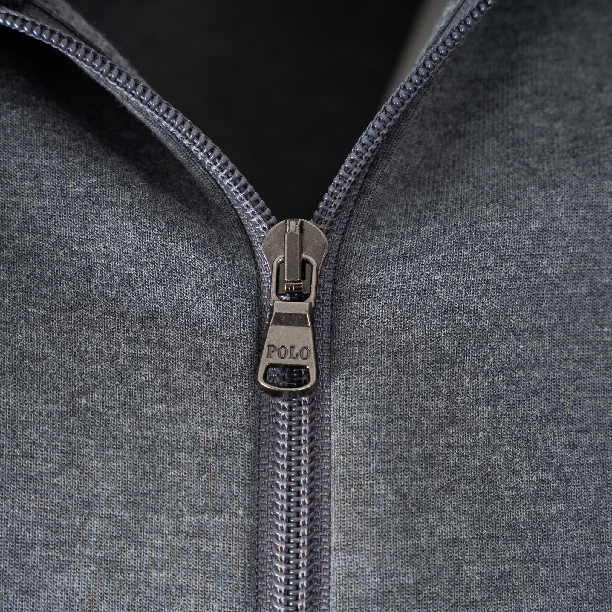 Ralph Lauren Vest Grijs | Double-Knit