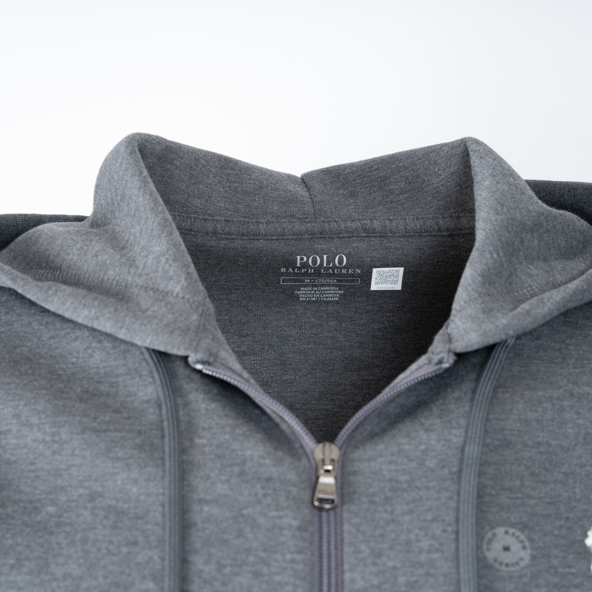 Ralph Lauren Vest Grijs | Double-Knit