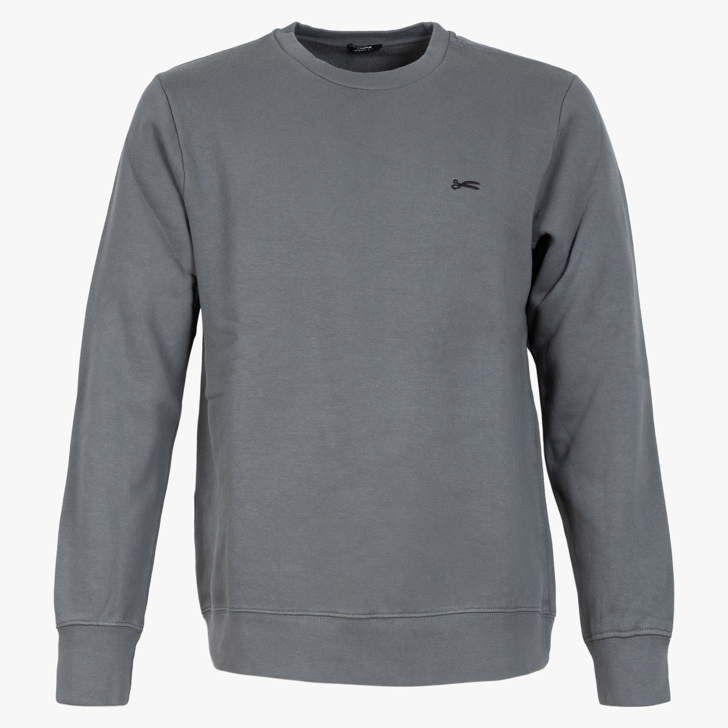 Denham Sweater Grijs | Scissor Crewneck