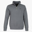 Denham Sweater met Rits Grijs | Scissor Half Zip