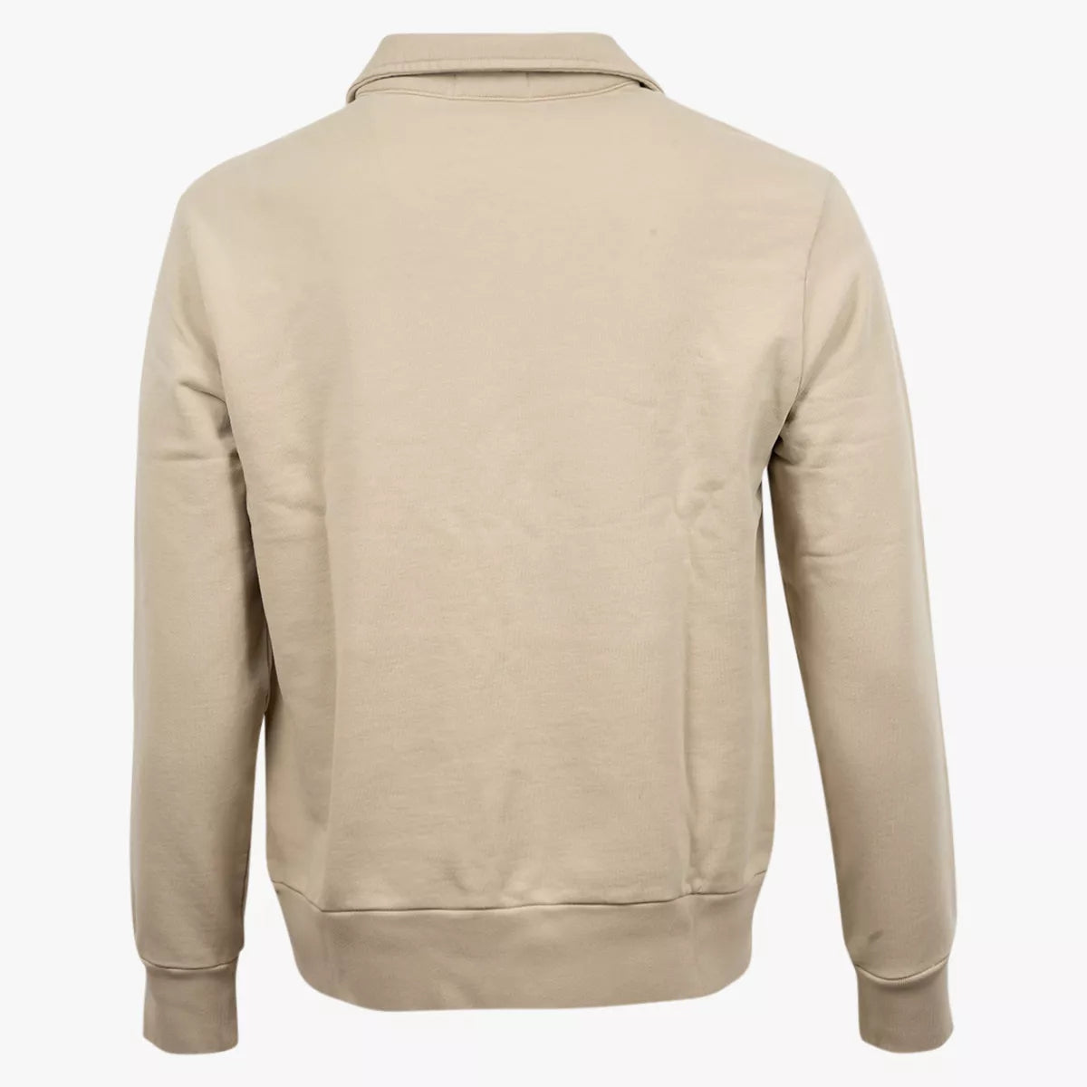 Ralph Lauren Sweater met Rits Beige | Loopback Fleece