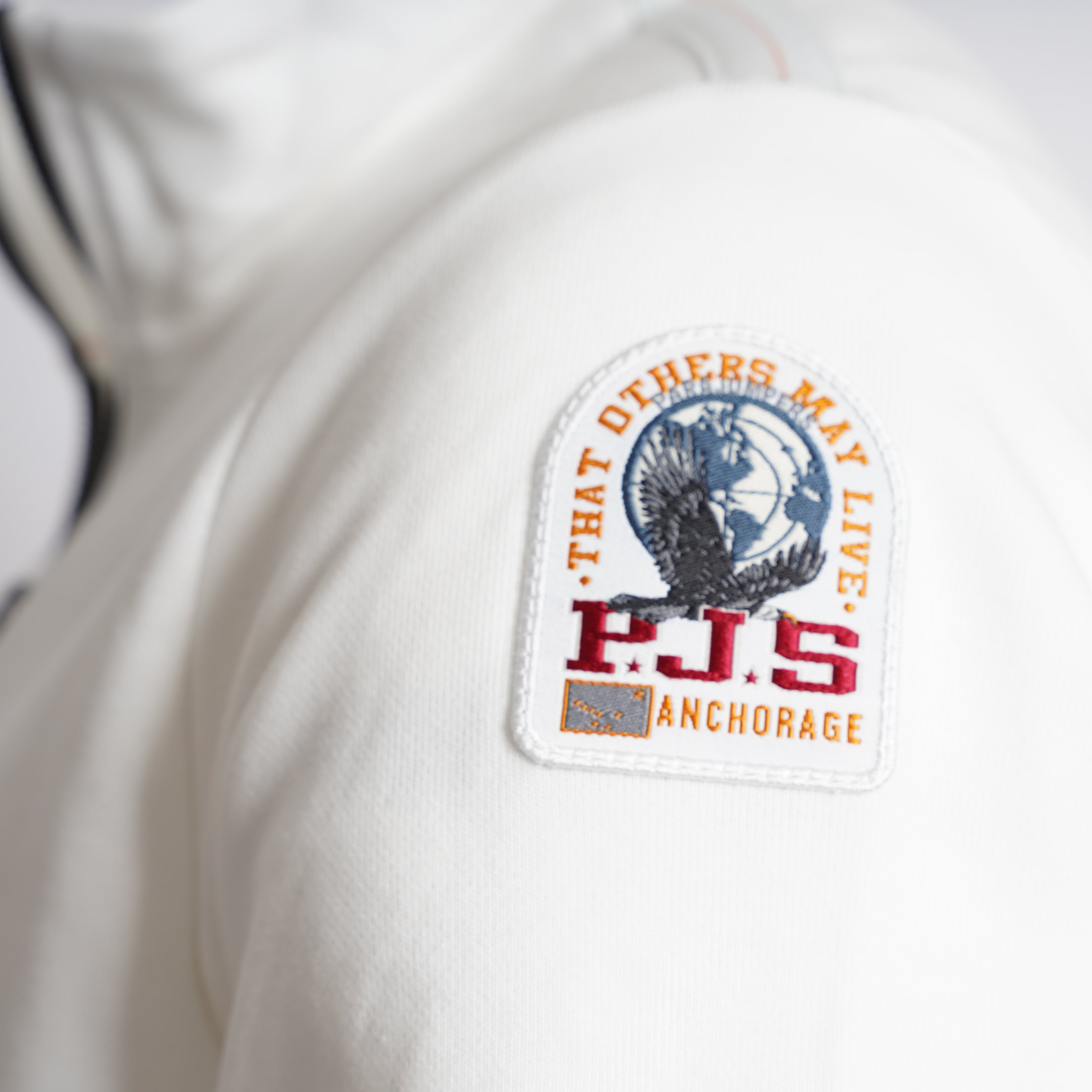 Parajumpers Sweater met Rits Wit | Broad Peak