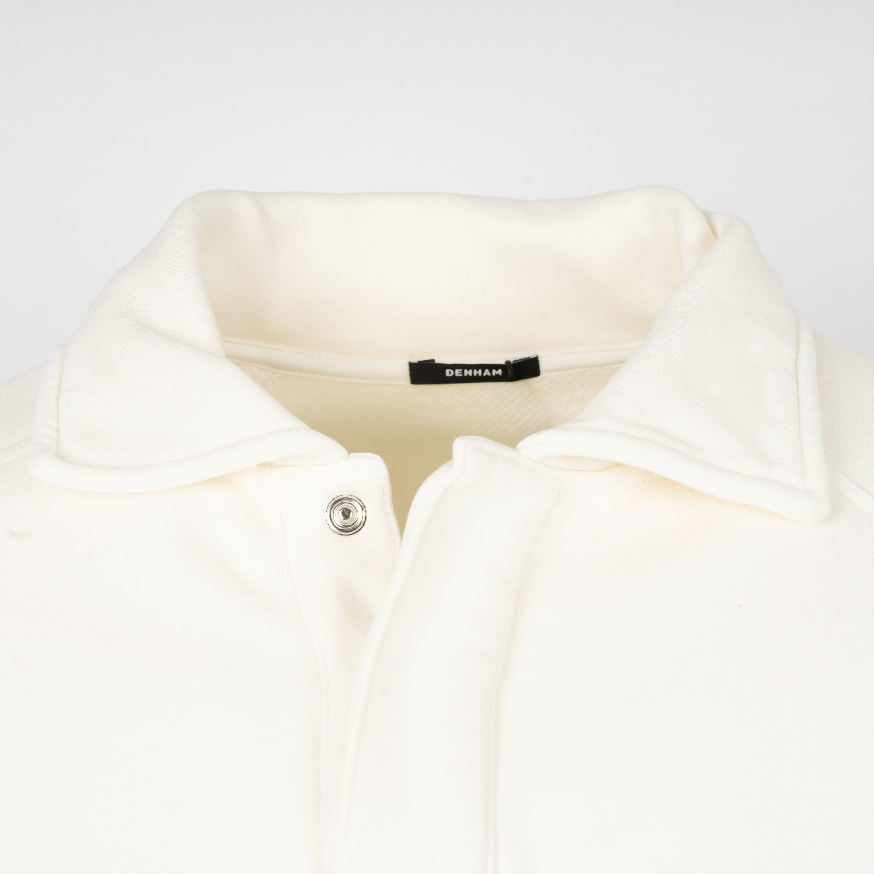 Denham Polo Sweater Crème | US Navy