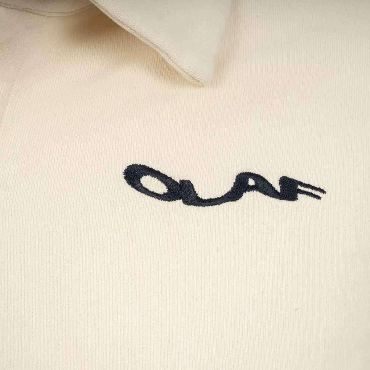 Olaf Polo Sweater Creme | Varsity Polo Sweater