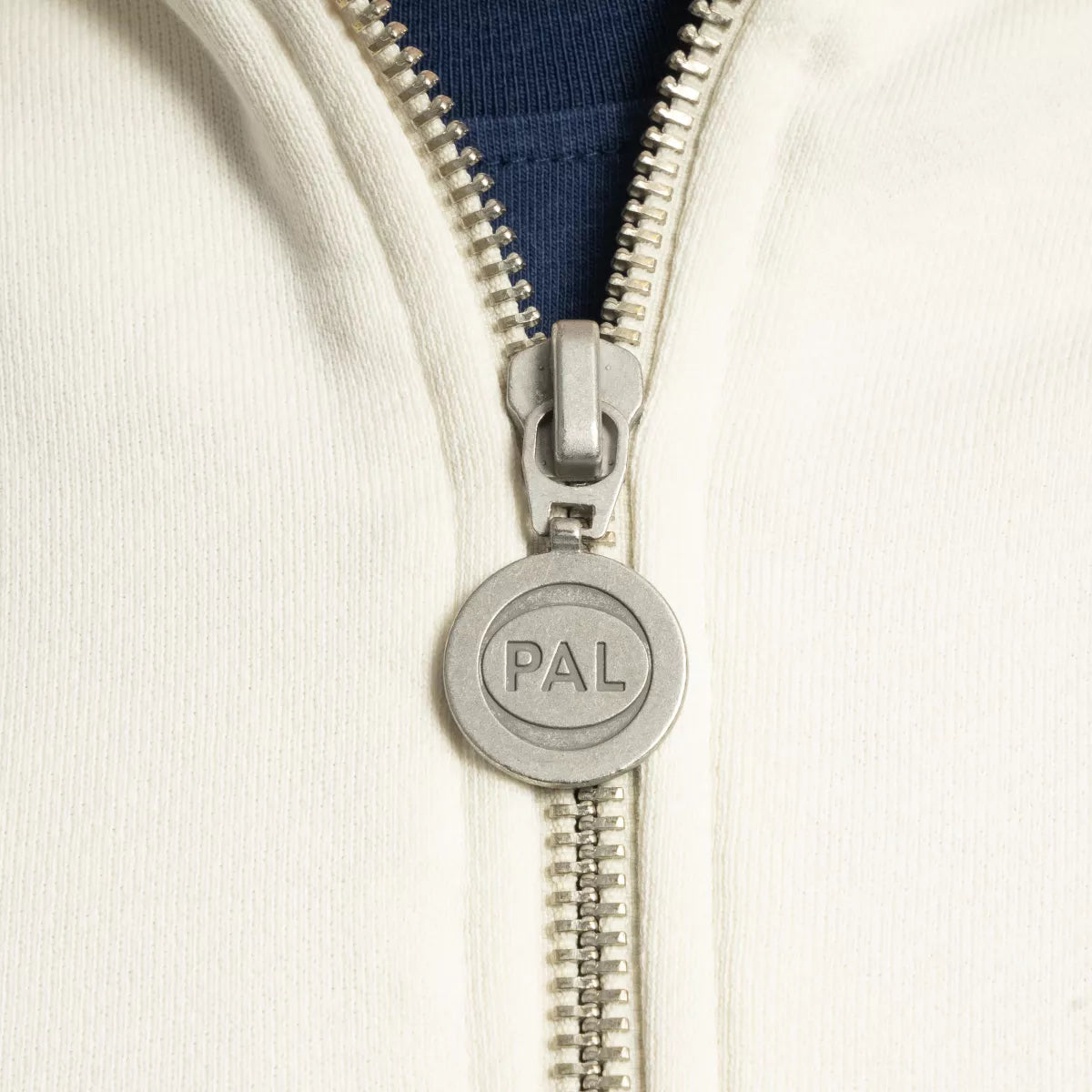 Pal Sporting Goods Sweater met Rits Off-White | Collection Half Zip