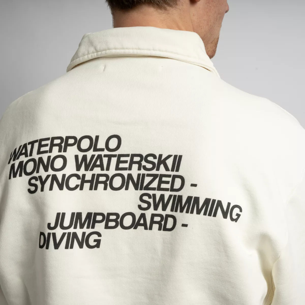 Pal Sporting Goods Sweater met Rits Off-White | Collection Half Zip