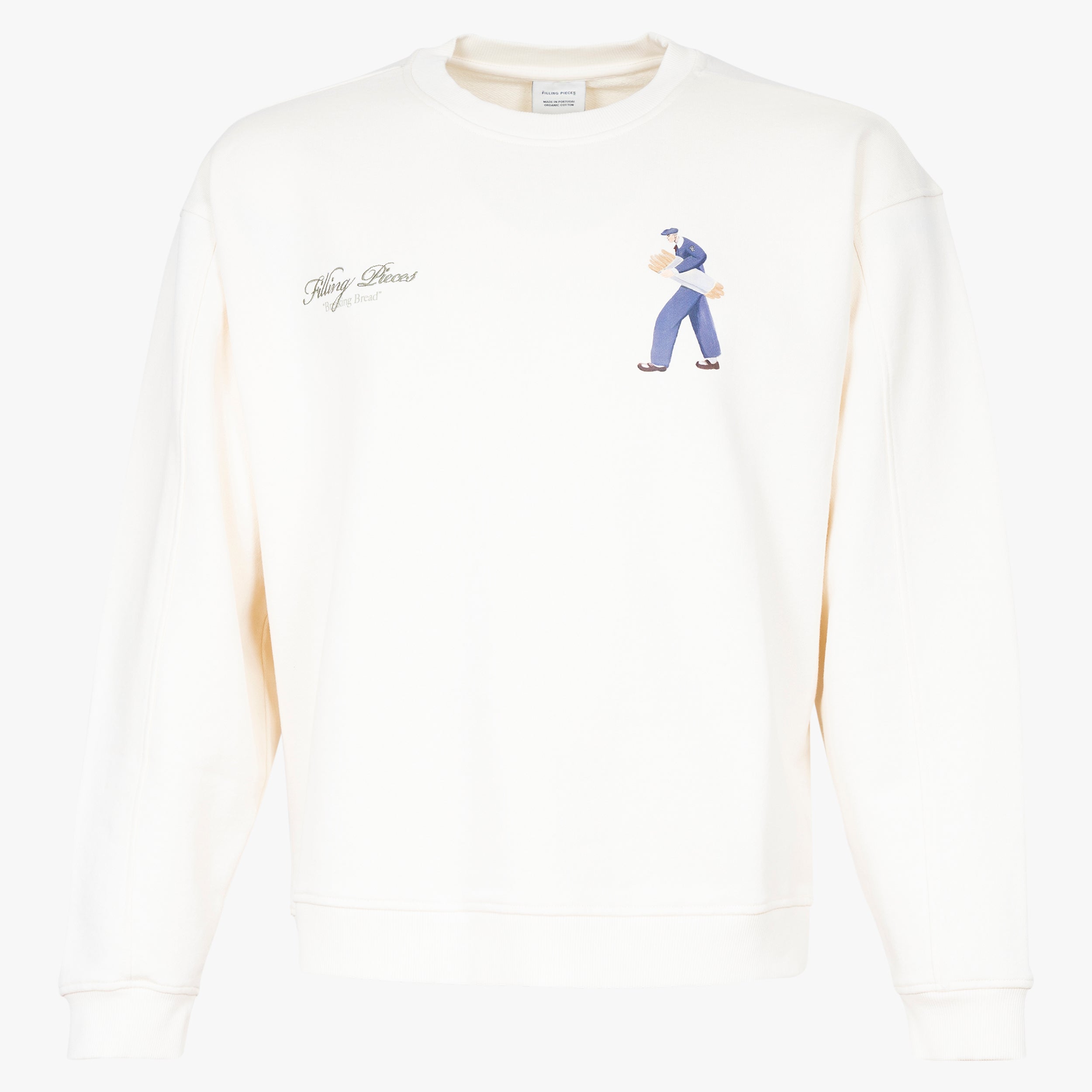 Filling Pieces Sweater Backprint Crème | Bakery