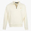 Ralph Lauren Sweater met rits off-white