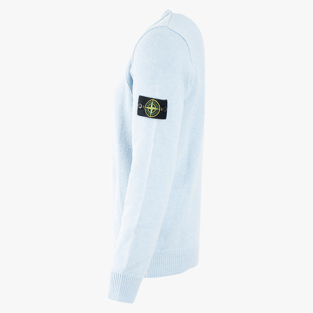 Stone Island Gebreide Trui Lichtblauw | Lambswool