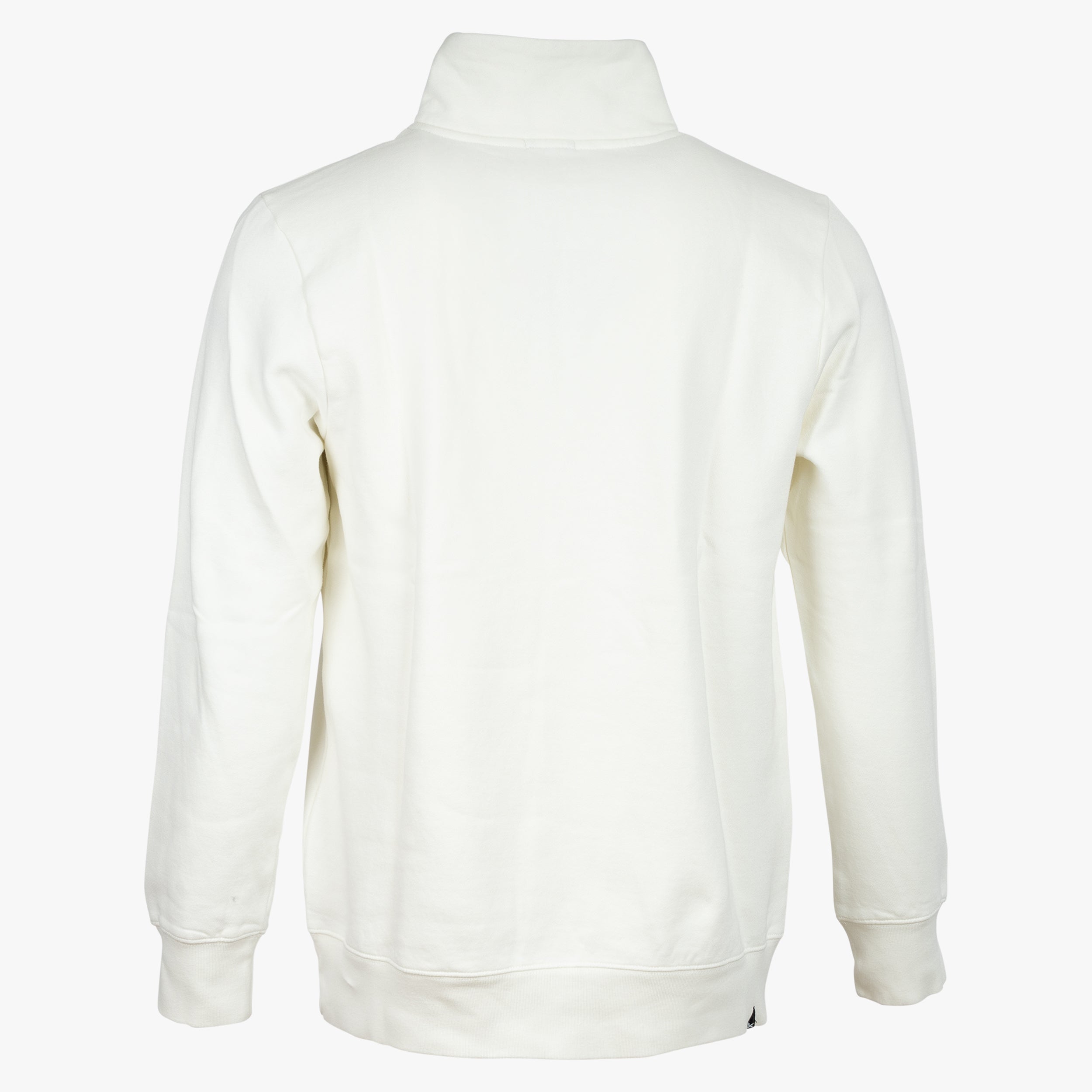 Denham - Sweater met Rits Creme | Scissor Half Zip