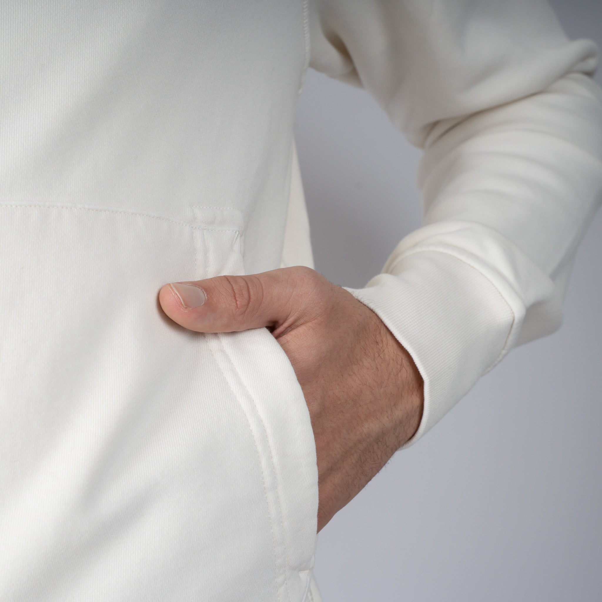 Stone Island Vest Crème | Cotton Fleece