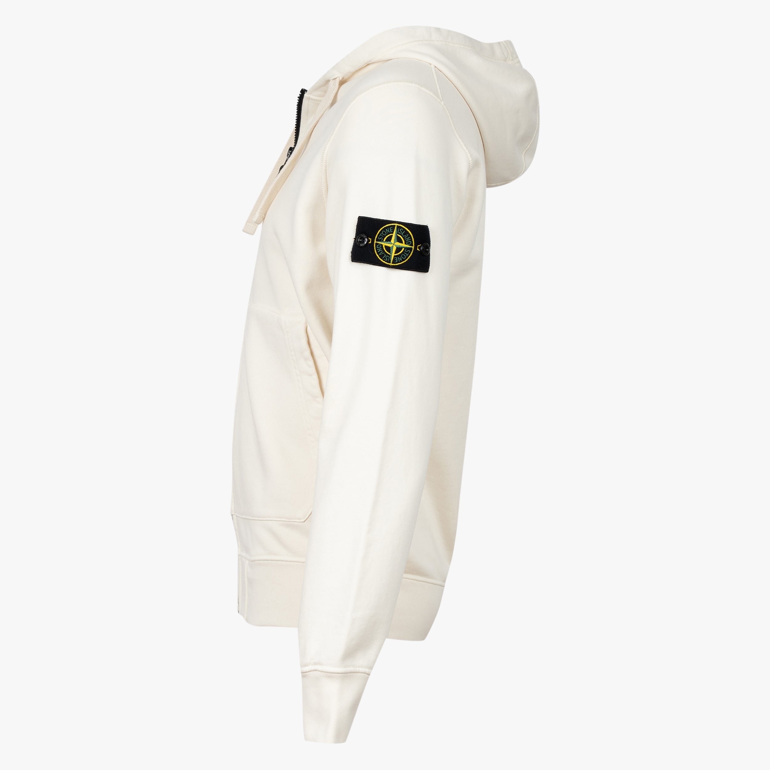 Stone Island Vest Crème | Cotton Fleece