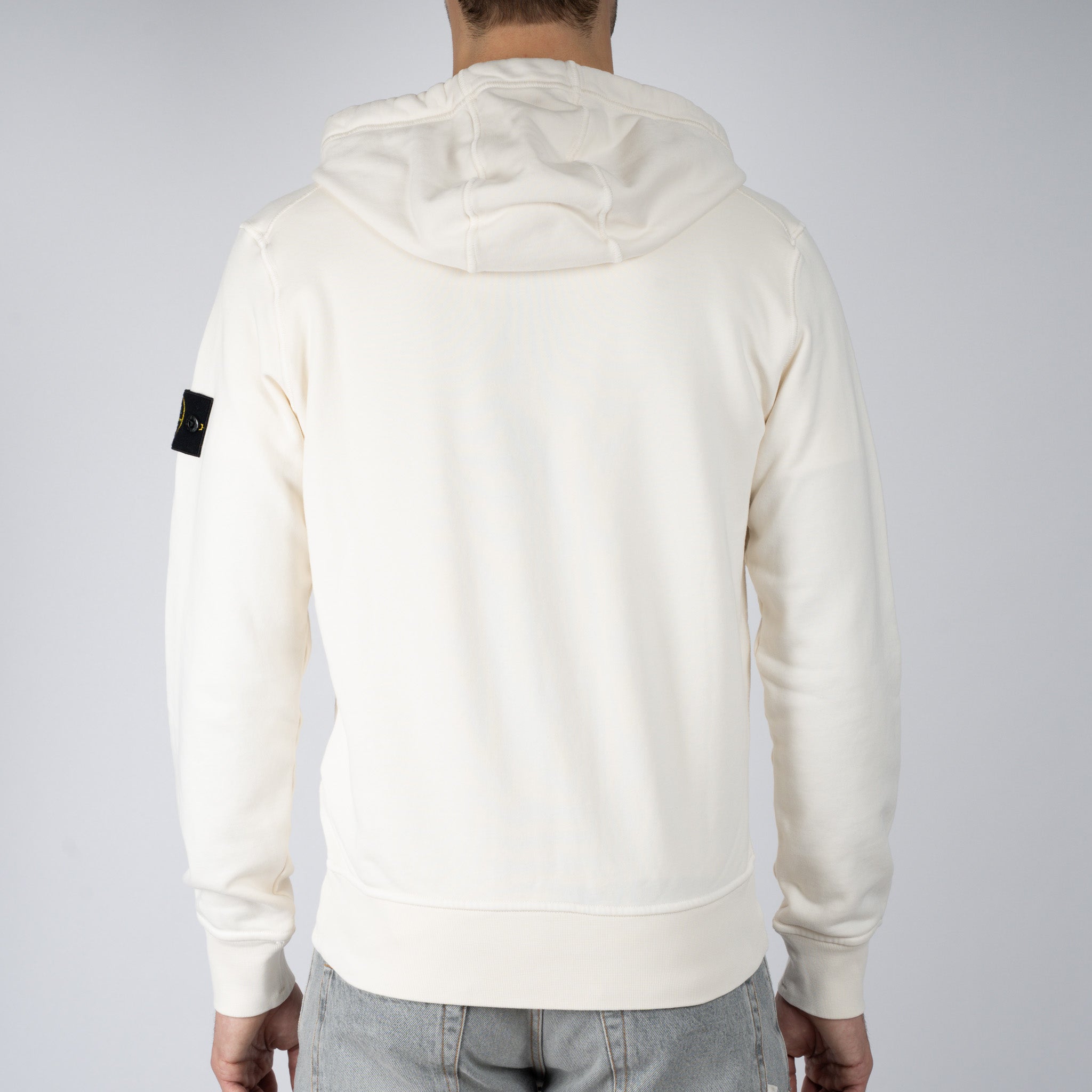 Stone Island Vest Crème | Cotton Fleece