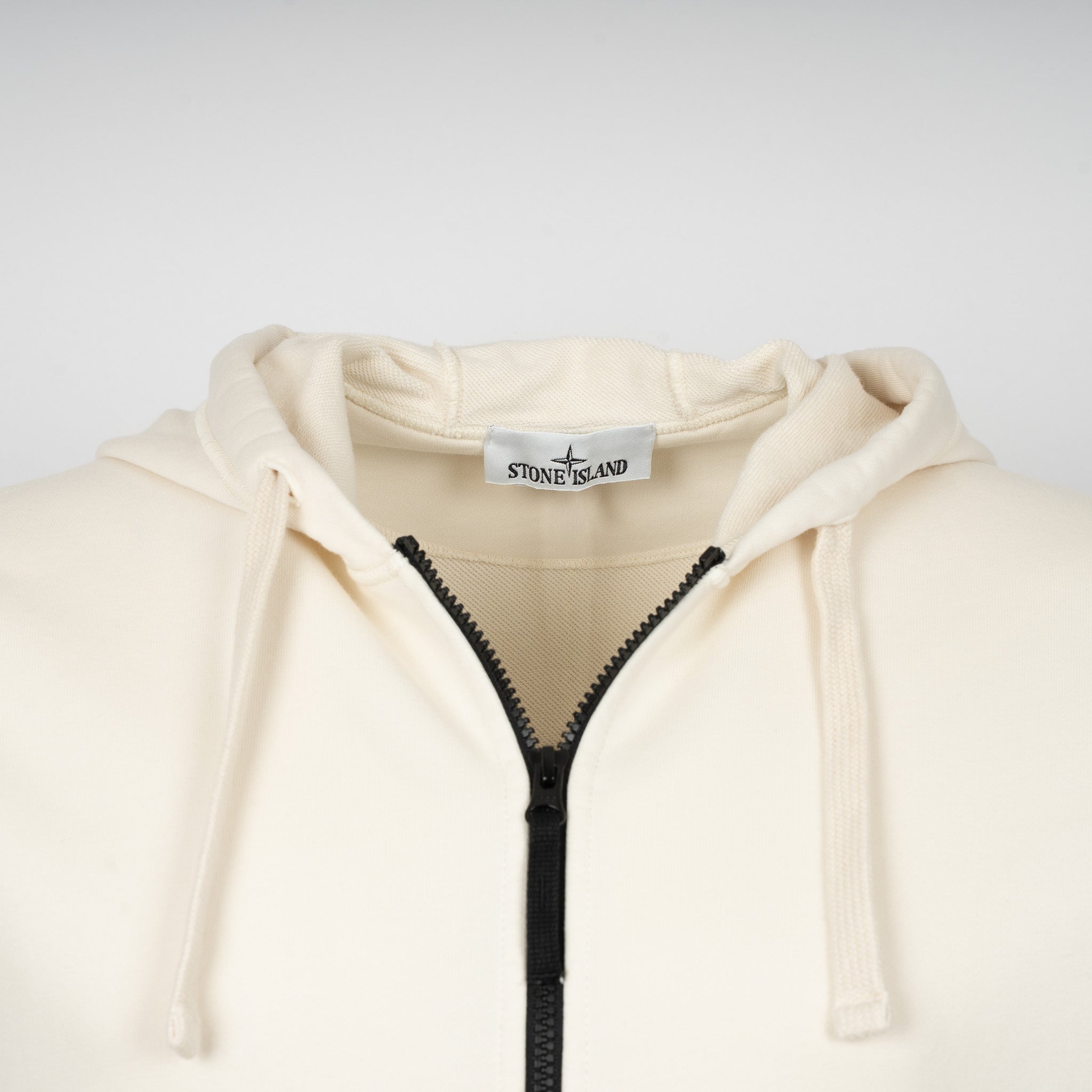 Stone Island Vest Crème | Cotton Fleece
