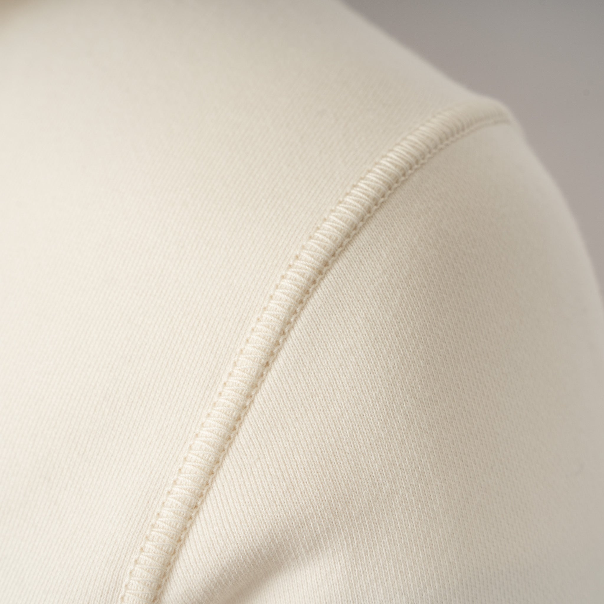 Stone Island Vest Crème | Cotton Fleece